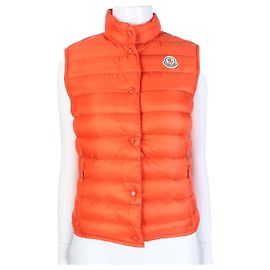 Colete acolchoado Moncler Laranja