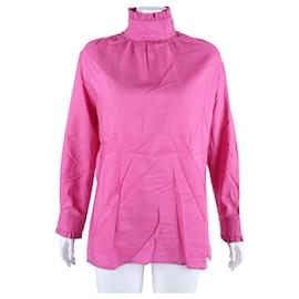 Gucci Langarm-Bluse Pink