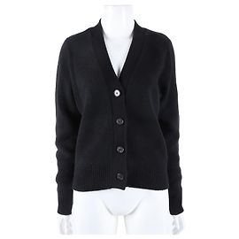 Christian Dior Kaschmir-Cardigan Schwarz