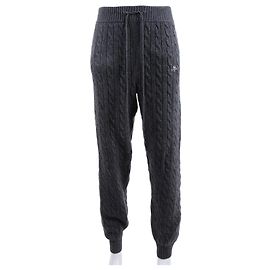 Pantaloni in cashmere con bande Gucci Marrone