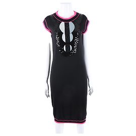 Chanel Kaschmirkleid Schwarz