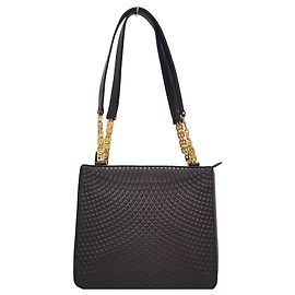 Bally Borsa a tracolla trapuntata vintage da donna Marrone