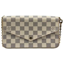 Louis Vuitton Pochette Felicie Damier Azur Multicolore