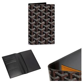 Goyard Passport Case Black