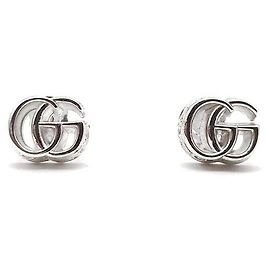 Gucci Orecchini GG Marmont Studded Silver Multicolore