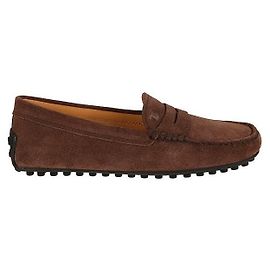 TOD'S Gommino Schuhe aus Wildleder Rot