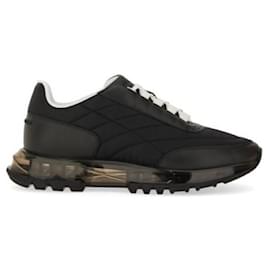 Givenchy Tênis de nylon acolchoado e couro Preto