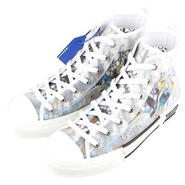 Dior Baskets montantes Oblique Édition Limitée Multicolore