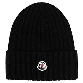 Gorro de lã Moncler Preto Preto