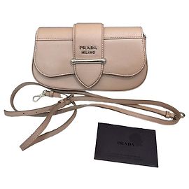 Prada Bolsa Transversal Sidoni Mini Saffiano Multicor