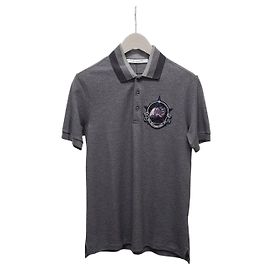 Givenchy Charcoal Star Tomboy Polo mit besticktem Patch Braun