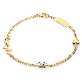 Pulsera Opium Heart Saint Laurent Dorado