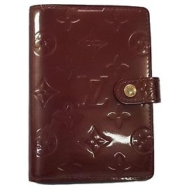 Louis Vuitton Vernis Agenda Diary Red