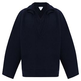 Bottega Veneta Suéter de lã compacto Azul