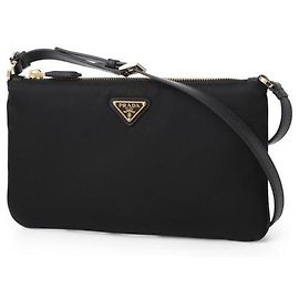 Prada Pochete de Re-Nylon Preto