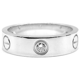 Cartier Diamond Love Ring Silvery