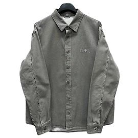 Dior Sobrecamisa de algodão Stone Island Marrom