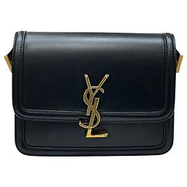 Saint Laurent Piccola borsa a tracolla nera Nero