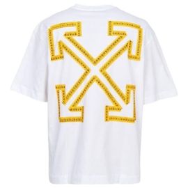 Off White Arrow Short-Sleeve T-Shirt White