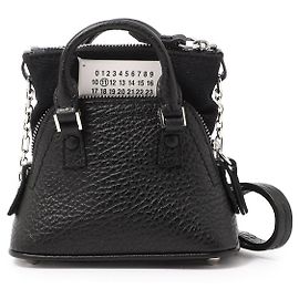 Maison Martin Margiela Maison Margiela Classic Baby Black Leather Noir