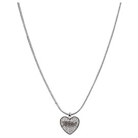 Dior Collar de plata Cubic Heart Plata