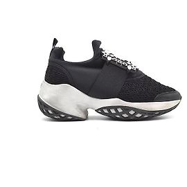 Roger Vivier Baskets Bviv Run Strass Noir
