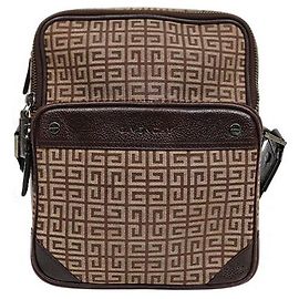 Givenchy Bolsa transversal de lona marrom Marrom