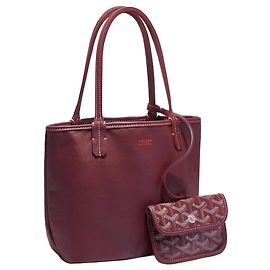 Goyard Mini Bolso Anjou Burdeos Roja