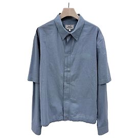 Hermès Camicia di cotone blu Blu