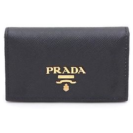Prada Saffiano Cardholder Black