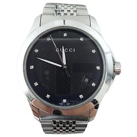 Gucci Men's Watch with Diamond Points Multiple colors