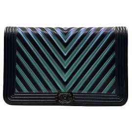 Chanel Borsa a tracolla WOC Chevron Boy Multicolore