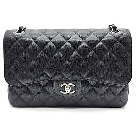 Chanel Caviar Classic Jumbo Noir
