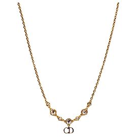 Dior Collier Cubic Doré