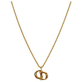 Dior Gold Necklace Golden