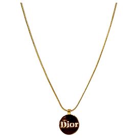 Dior Collana con moneta d'oro D'oro