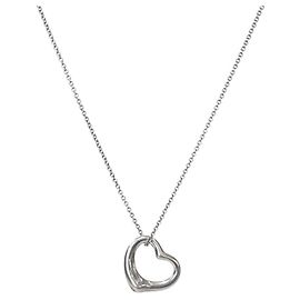 Tiffany & Co Collar Open Heart en plata Plata