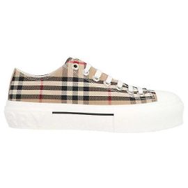 Burberry Ténis de algodão Vintage Check Multicor