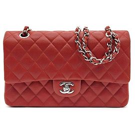 Chanel Caviar Classic Medium Rouge