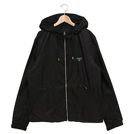 Prada Giacca in nylon Nero