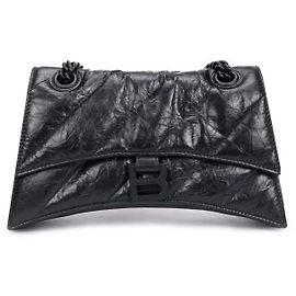 Balenciaga Borsa a catena Small Quilt Crush Nero