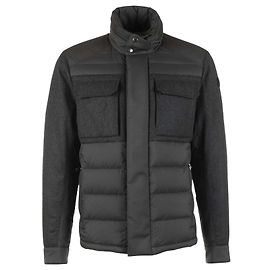 Moncler Vallanta Short Down Jacket Black