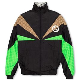 Gucci Nylon Zip Jacket stamp: Black