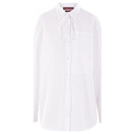 Gucci Camicia in popeline di cotone Bianco