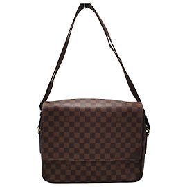 Louis Vuitton Bolso Messenger Shelton MM Damier Ebene Multicolor