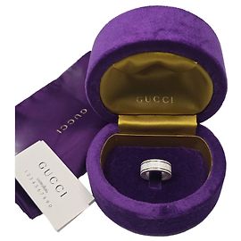 Gucci Icon Ring aus Gelbgold (Größe Schwarz
