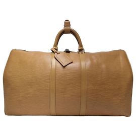 Louis Vuitton Borsa da viaggio Keepall Epi Boston Tassili Yellow Giallo