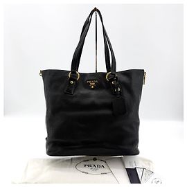 Prada Borsa a Spalla Vitel Cadore Nero