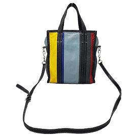 Balenciaga XS Bazaar XS Bolsa Two-Way Prata