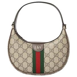 Gucci Ophidia Small Shoulder Bag Braun